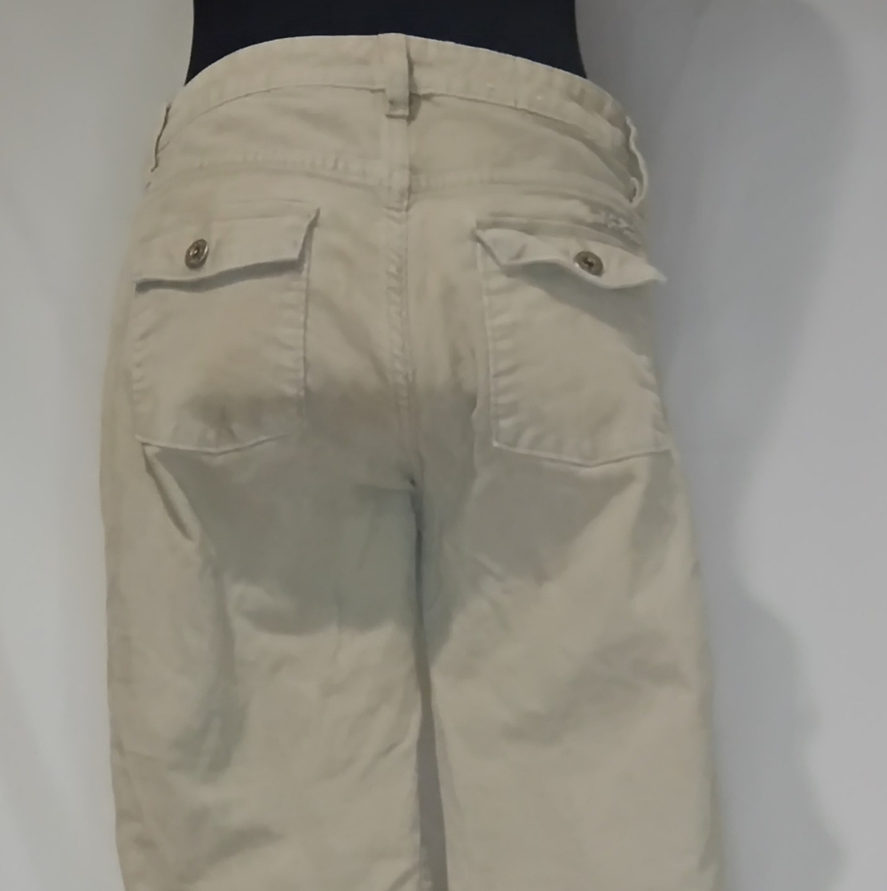 Classic Women's Beige Corduroy Pants